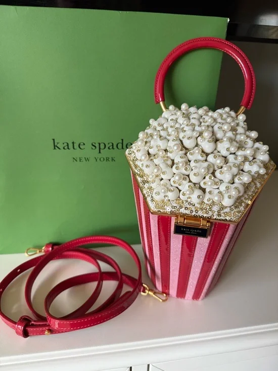 Kate Spade “What’s Popping” 3D Popcorn Bag - Picture 8 of 11